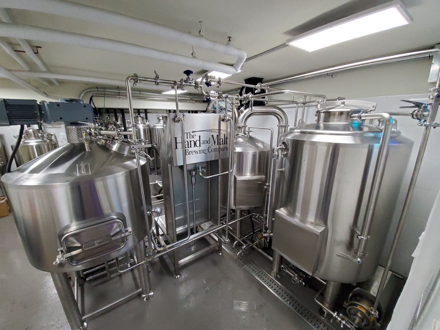 Pre-shipment fermentation tank lineup